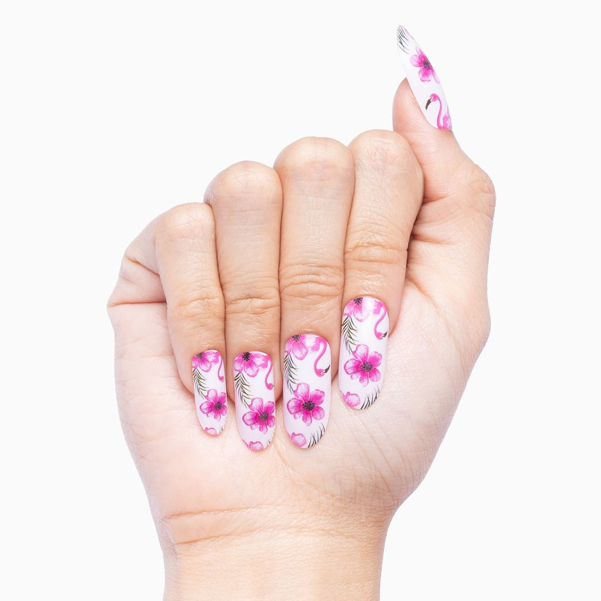 Floral Flamingo