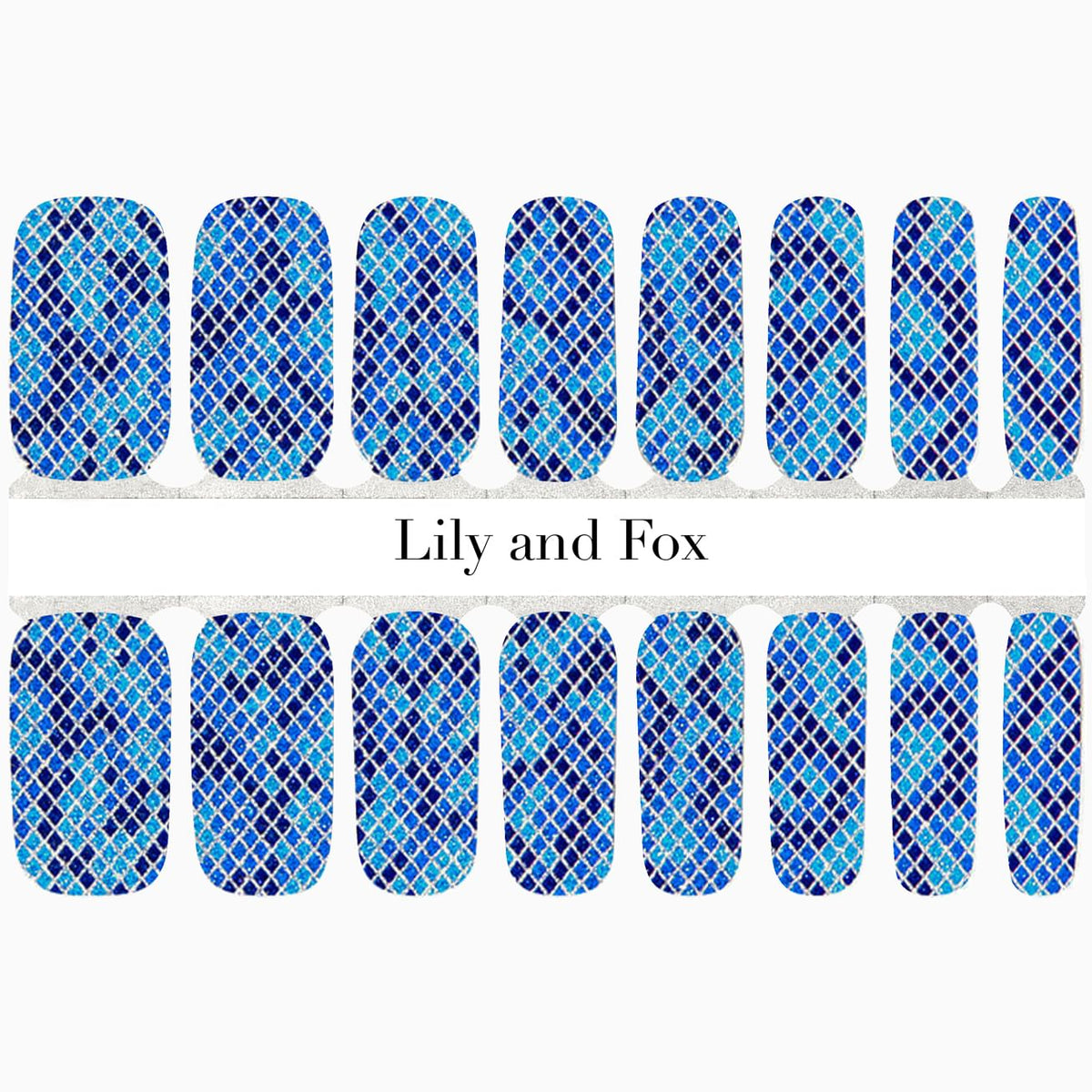 Blue Diamondback (Glitter)