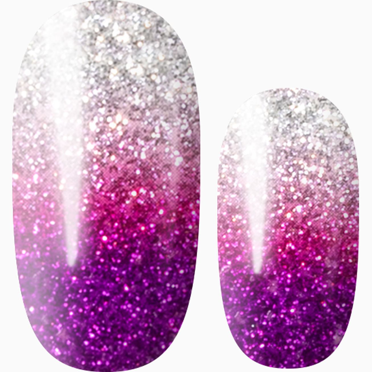 Pink Ombre (Glitter)