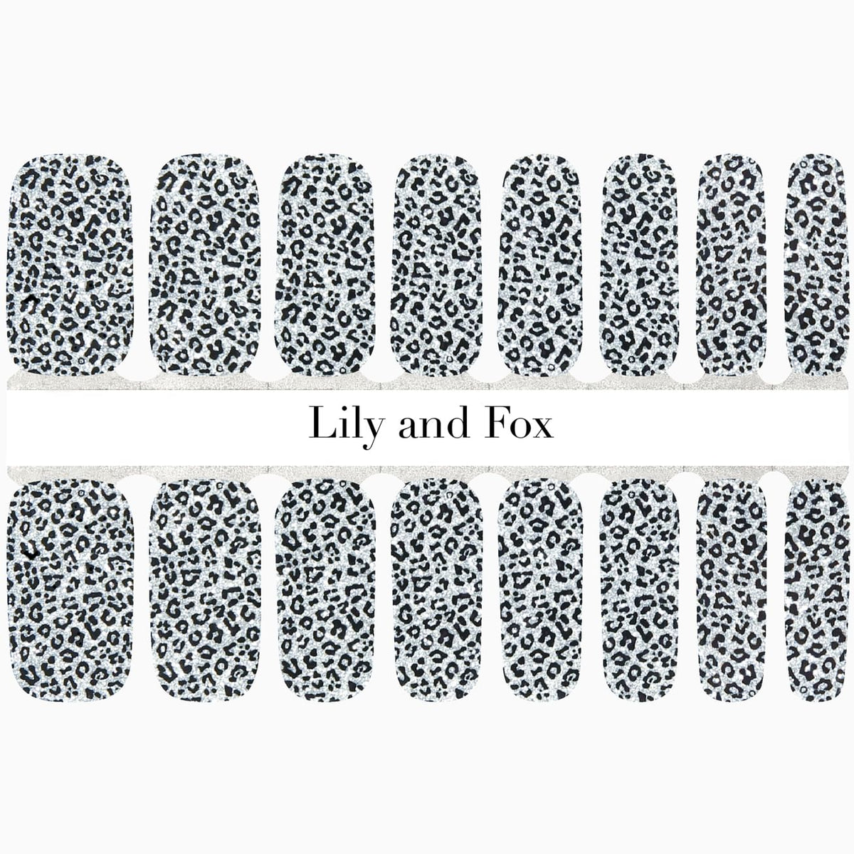 Shimmering Snow Leopard (Glitter)