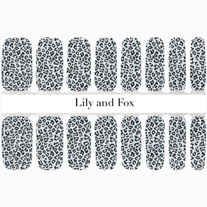 Shimmering Snow Leopard (Glitter)