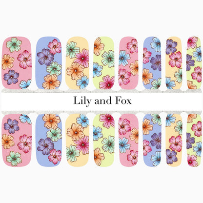 Pastel Blooms