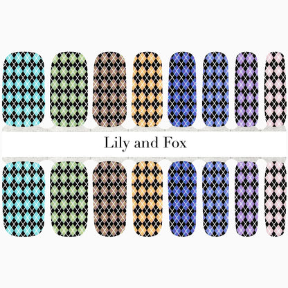 Pastel Argyle