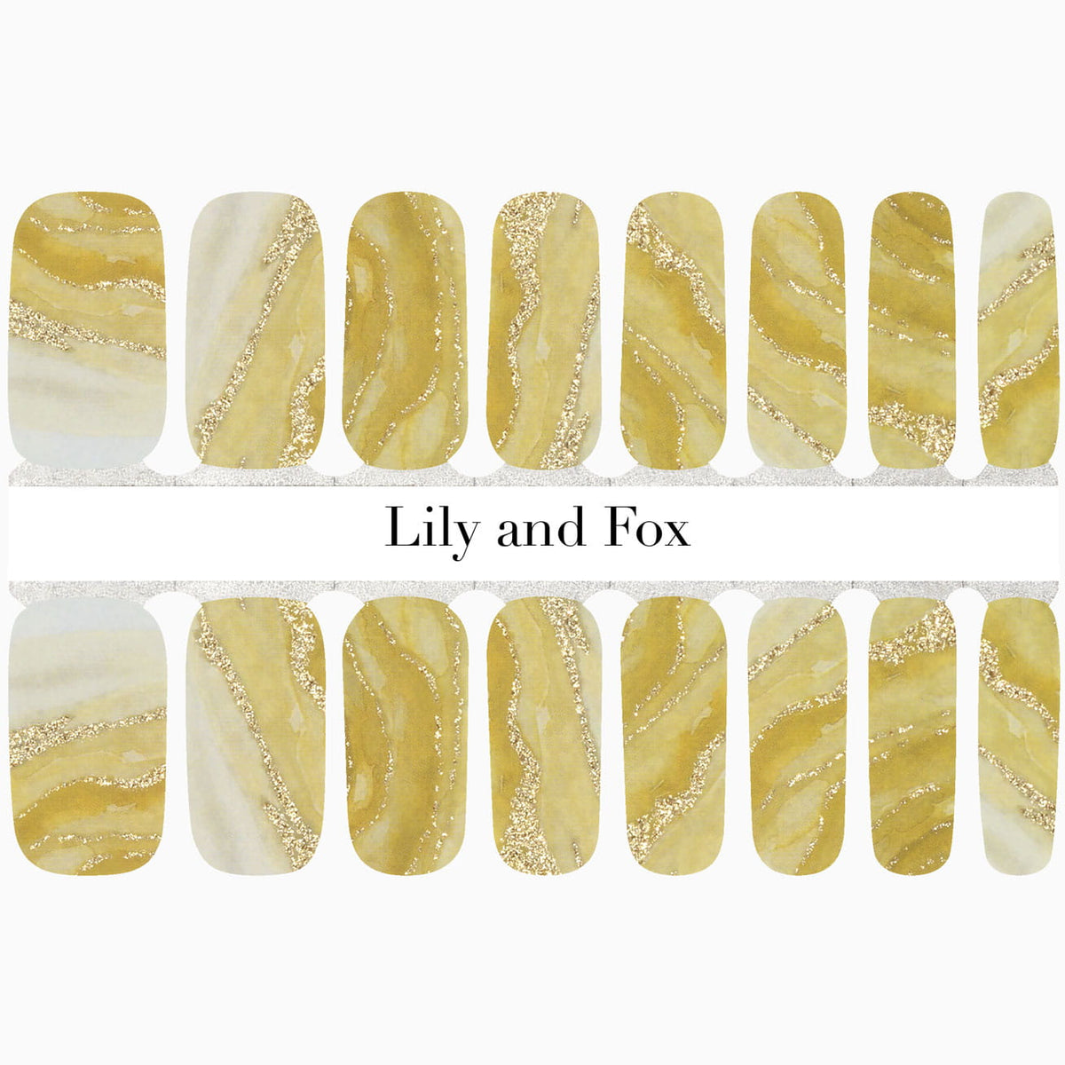 Marbled Elegance (Yellow)