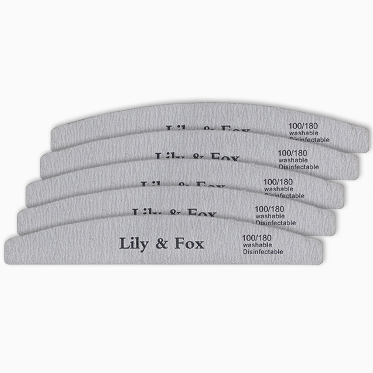 Nail File Firm - 5 Pack (7 inch wood core nail file)