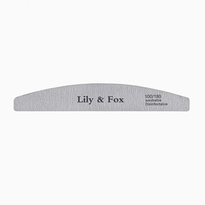 Nail File Firm - 10 Pack (7 inch wood core nail file)