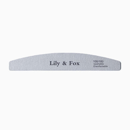 Nail File Medium - 3 Pack (7 inch plastic core nail file)