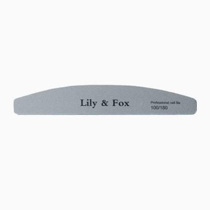 Nail File Soft - 10 Pack (7 inch foam core nail file)